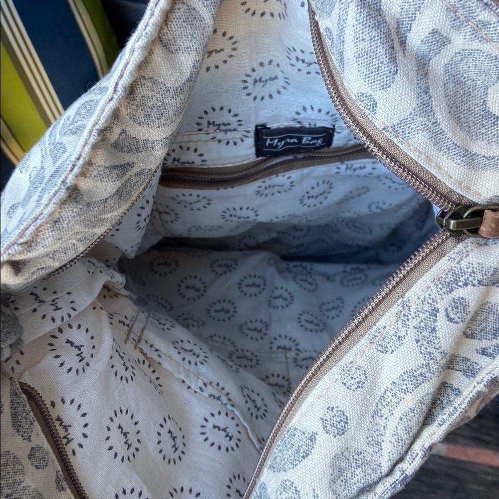 Myra Bag Fur Boho Patterned Backpack - image 3